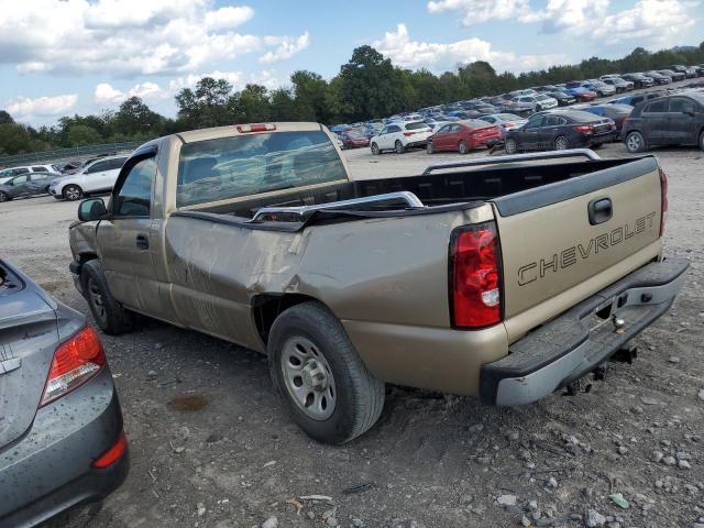 1GCEC14X87Z147893 - 2007 CHEVROLET SILVERADO C1500 CLASSIC GOLD photo 2