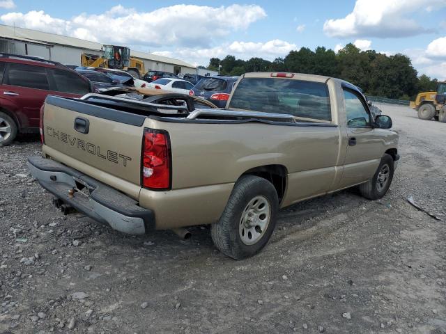 1GCEC14X87Z147893 - 2007 CHEVROLET SILVERADO C1500 CLASSIC GOLD photo 3