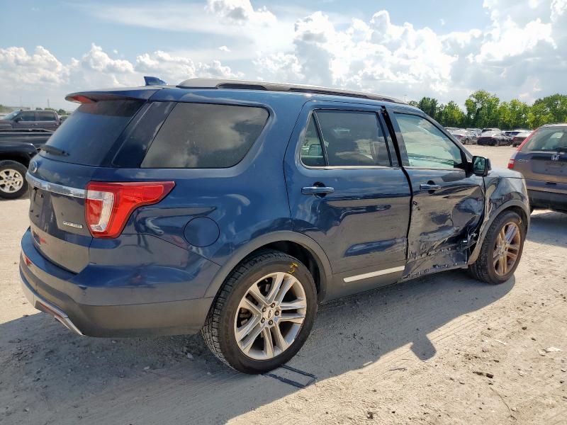 1FM5K7D8XGGD04460 - 2016 FORD EXPLORER XLT ლურჯი ფოტო 3