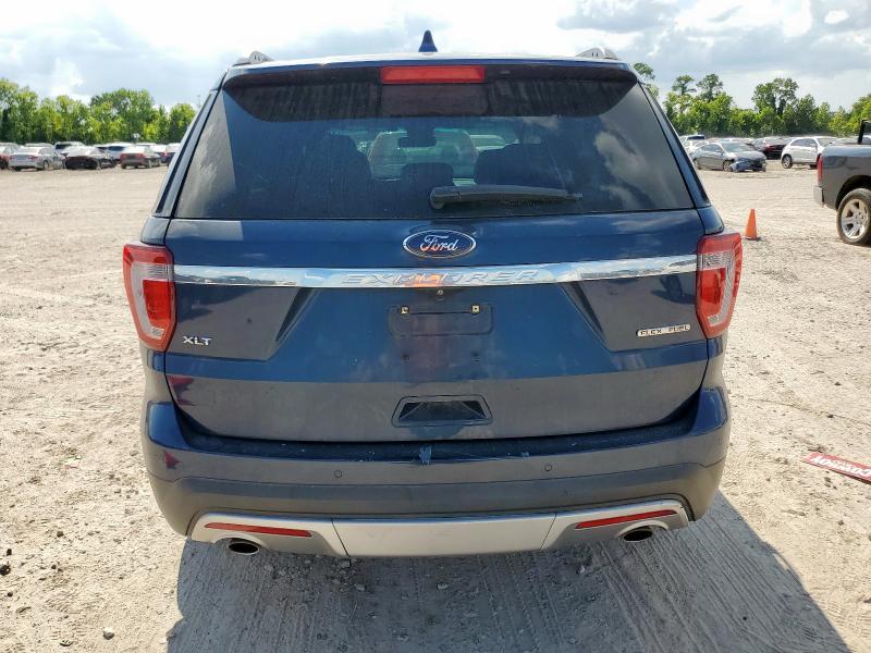 1FM5K7D8XGGD04460 - 2016 FORD EXPLORER XLT ლურჯი ფოტო 6