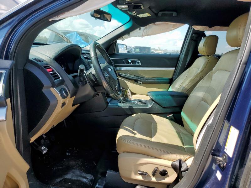 1FM5K7D8XGGD04460 - 2016 FORD EXPLORER XLT ლურჯი ფოტო 7