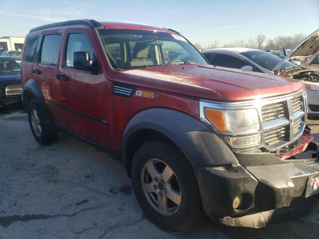 1D8GU28K87W589733 - 2007 DODGE NITRO SXT RED photo 4