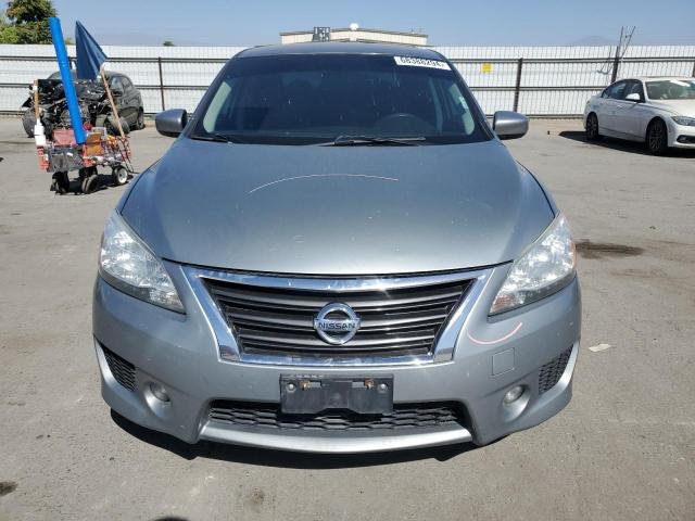 3N1AB7AP4EY334325 - 2014 NISSAN SENTRA S SILVER photo 5