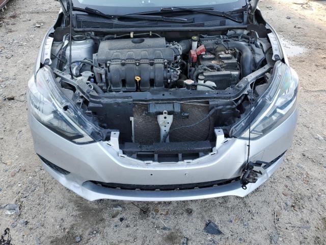 3N1AB7AP1HY349255 - 2017 NISSAN SENTRA S SILVER photo 11