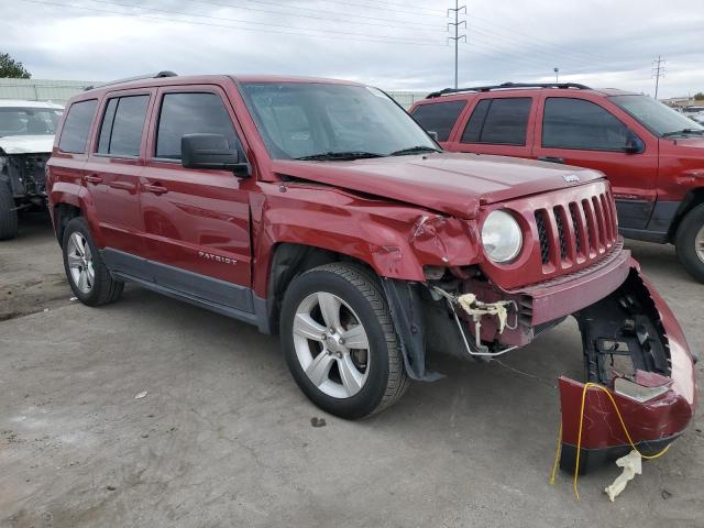 1C4NJPCB5DD173892 - 2013 JEEP PATRIOT LIMITED BURGUNDY photo 4