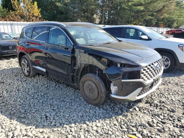 5NMS3DAJ9MH345337 - 2021 HYUNDAI SANTA FE SEL BLACK photo 4