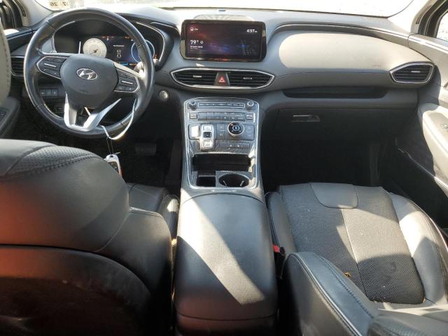 5NMS3DAJ9MH345337 - 2021 HYUNDAI SANTA FE SEL BLACK photo 8