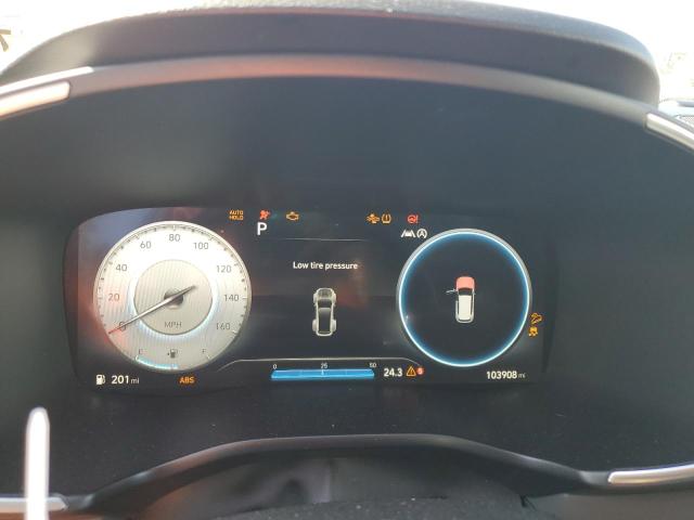 5NMS3DAJ9MH345337 - 2021 HYUNDAI SANTA FE SEL BLACK photo 9