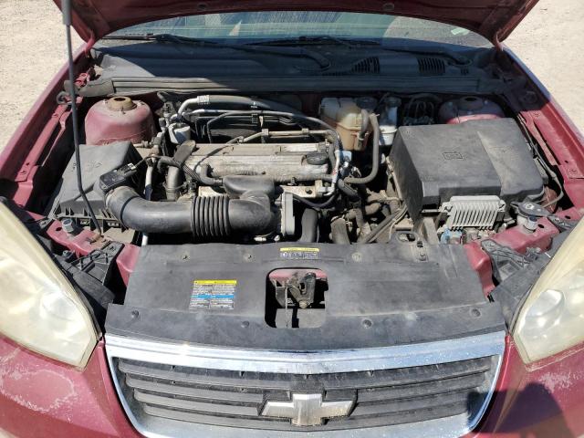 1G1ZT51F06F147500 - 2006 CHEVROLET MALIBU LT RED photo 11