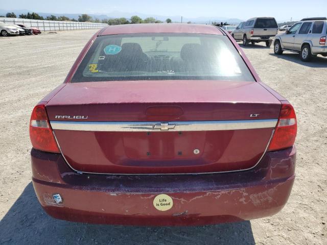 1G1ZT51F06F147500 - 2006 CHEVROLET MALIBU LT RED photo 6
