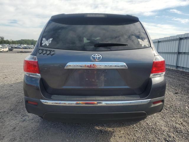 5TDZA3EHXCS030659 - 2012 TOYOTA HIGHLANDER BASE Gris foto 6