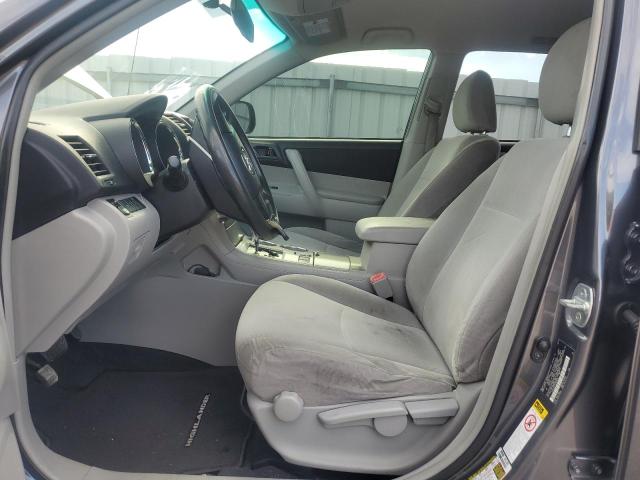 5TDZA3EHXCS030659 - 2012 TOYOTA HIGHLANDER BASE Gris foto 7