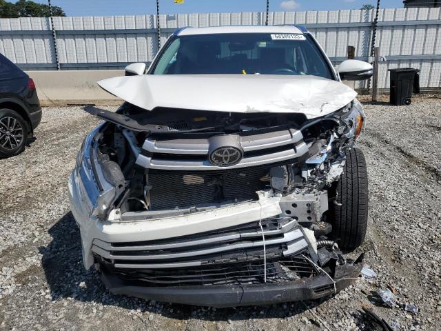 5TDKZRFH3KS562023 - 2019 TOYOTA HIGHLANDER SE WHITE photo 5