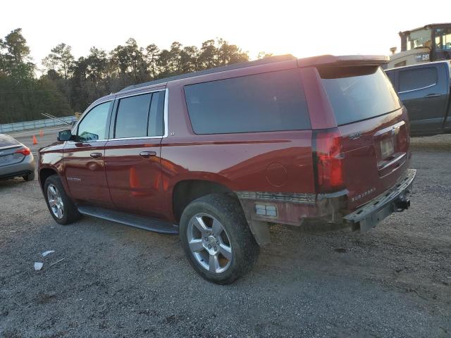 1GNSCHKC3HR344815 - 2017 CHEVROLET SUBURBAN C1500 LT RED photo 2