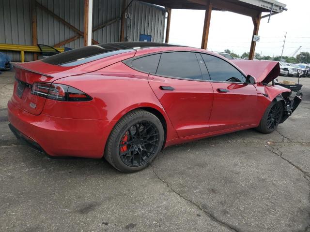 5YJSA1E65PF517234 - 2023 TESLA MODEL S RED photo 5