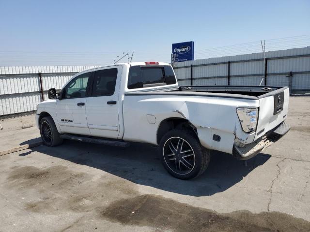 1N6AA07G48N305324 - 2008 NISSAN TITAN XE WHITE photo 2