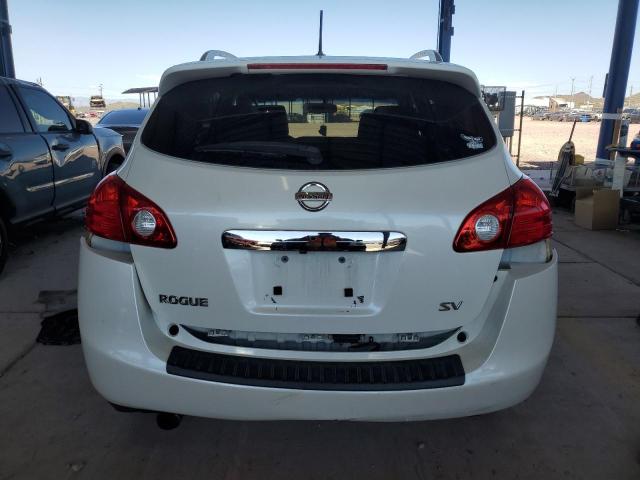 JN8AS5MT7DW002027 - 2013 NISSAN ROGUE S WHITE photo 6