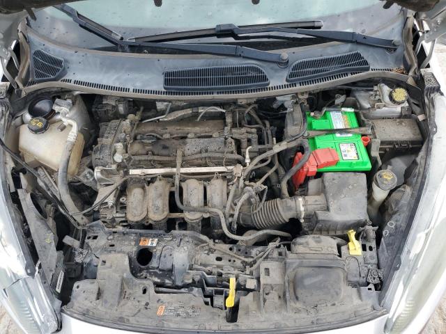 3FADP4FJ2JM115854 - 2018 FORD FIESTA TITANIUM SILVER photo 11