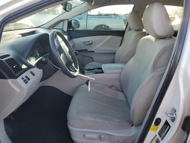 4T3ZK3BB3CU049775 - 2012 TOYOTA VENZA LE WHITE photo 7