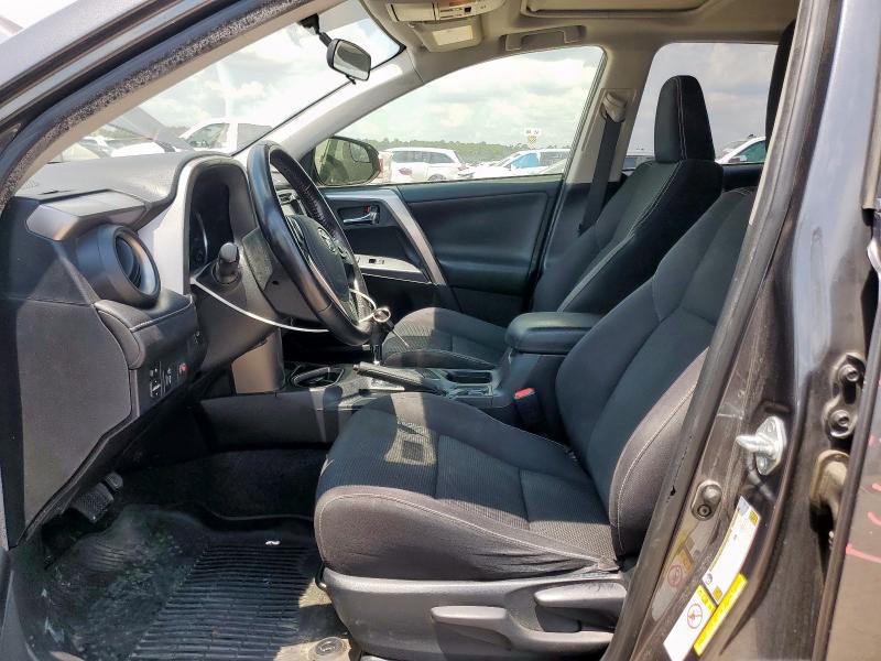 JTMWFREV2GJ089687 - 2016 TOYOTA RAV4 XLE GRAY photo 7