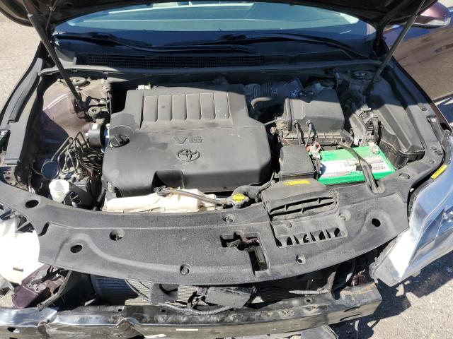 4T1BK1EB1DU012946 - 2013 TOYOTA AVALON BASE MAROON photo 11