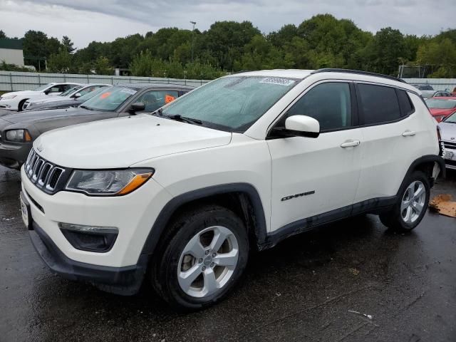 3C4NJDBB4MT545524 - 2021 JEEP COMPASS LATITUDE WHITE photo 1