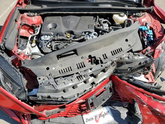 4T1DAACKXSU015386 - 2025 TOYOTA CAMRY XSE წითელი ფოტო 11