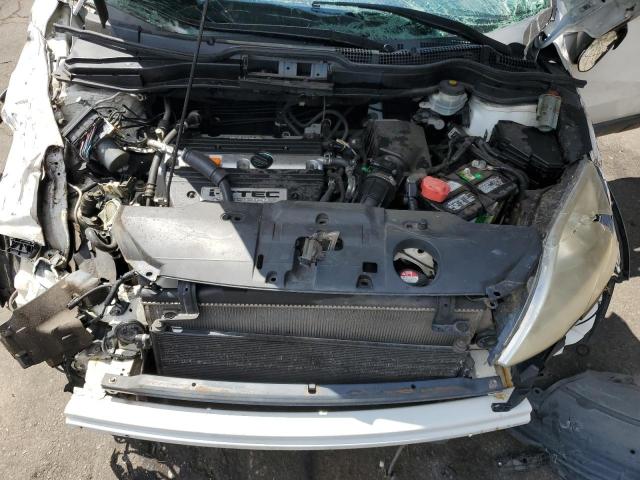 JHLRE48548C055659 - 2008 HONDA CR-V EX WHITE photo 11