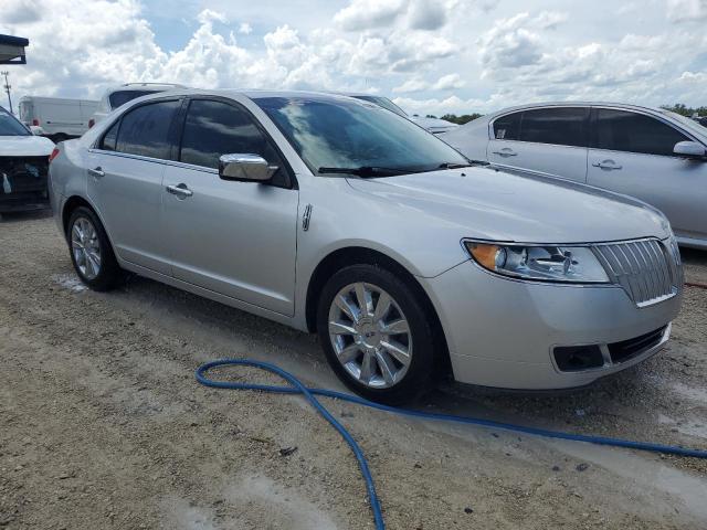 3LNHL2GC4BR752367 - 2011 LINCOLN MKZ SILVER photo 4