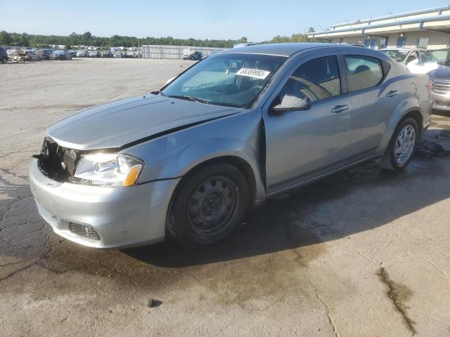 1C3CDZAB6DN731468 - 2013 DODGE AVENGER SE SILVER photo 1