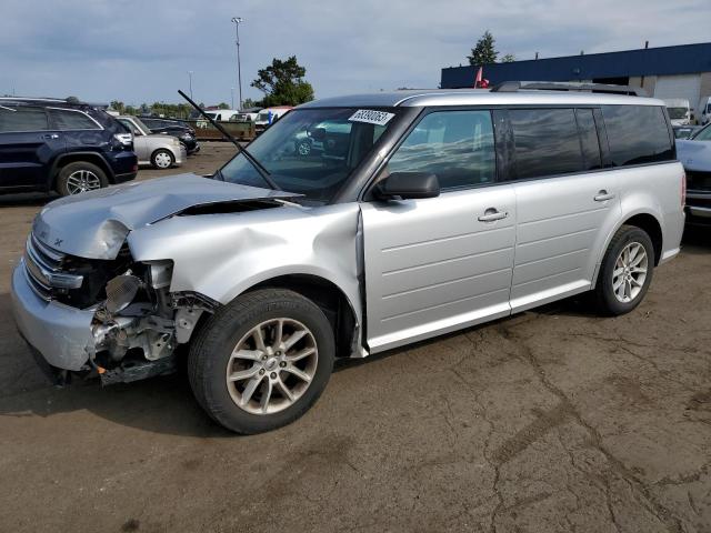 2FMGK5B88EBD14893 - 2014 FORD FLEX SE SILVER photo 1