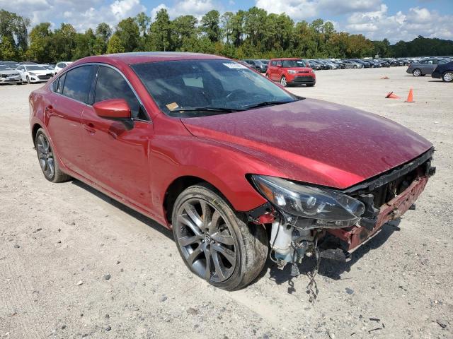 JM1GJ1W55G1432446 - 2016 MAZDA 6 GRAND TOURING RED photo 4