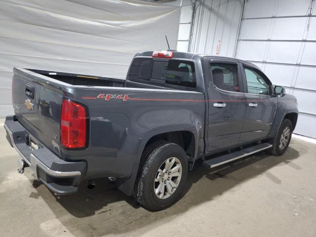 1GCGTCE36G1122750 - 2016 CHEVROLET COLORADO LT GRAY photo 3