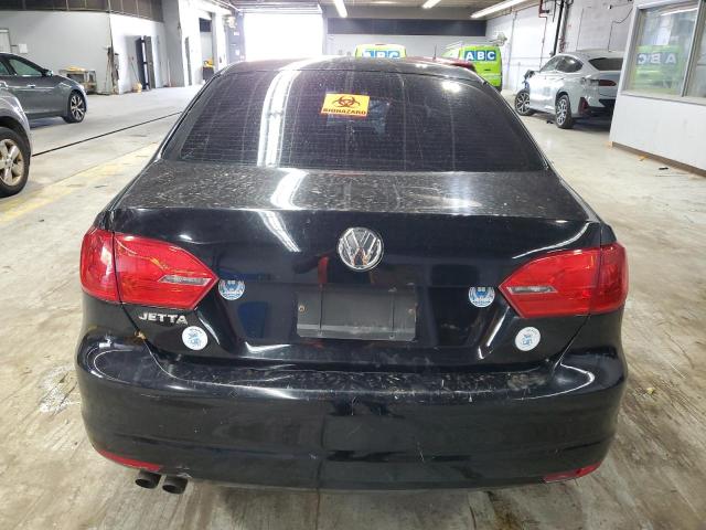 3VW1K7AJ5DM259565 - 2013 VOLKSWAGEN JETTA BASE BLACK photo 6