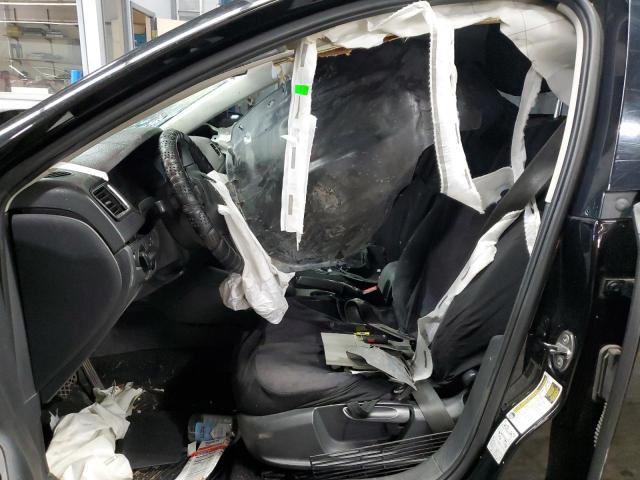 3VW1K7AJ5DM259565 - 2013 VOLKSWAGEN JETTA BASE BLACK photo 7