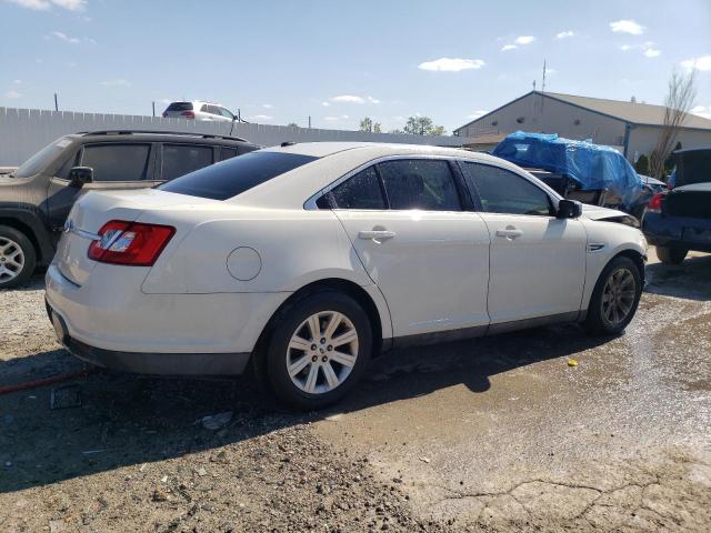 1FAHP2DWXBG182234 - 2011 FORD TAURUS SE WHITE photo 3