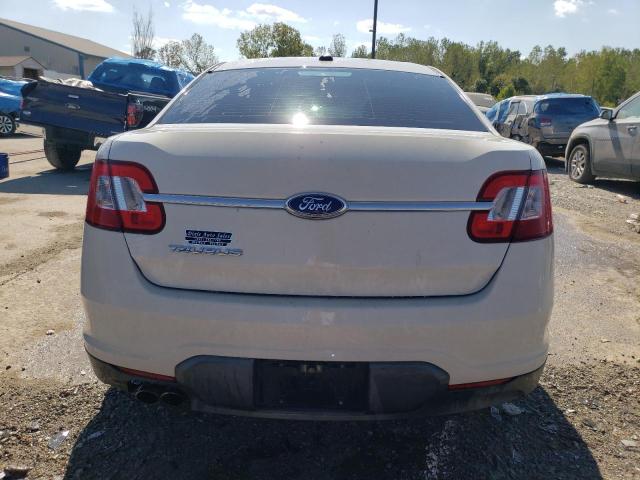 1FAHP2DWXBG182234 - 2011 FORD TAURUS SE WHITE photo 6