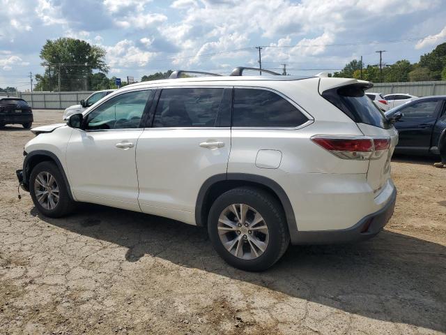 5TDKKRFH3FS042477 - 2015 TOYOTA HIGHLANDER XLE WHITE photo 2