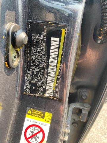 5TDZK3EH1CS059965 - 2012 TOYOTA HIGHLANDER BASE Gris photo 10