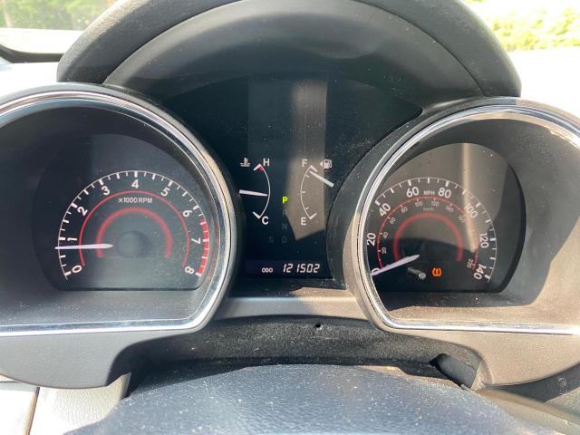 5TDZK3EH1CS059965 - 2012 TOYOTA HIGHLANDER BASE Gris photo 8