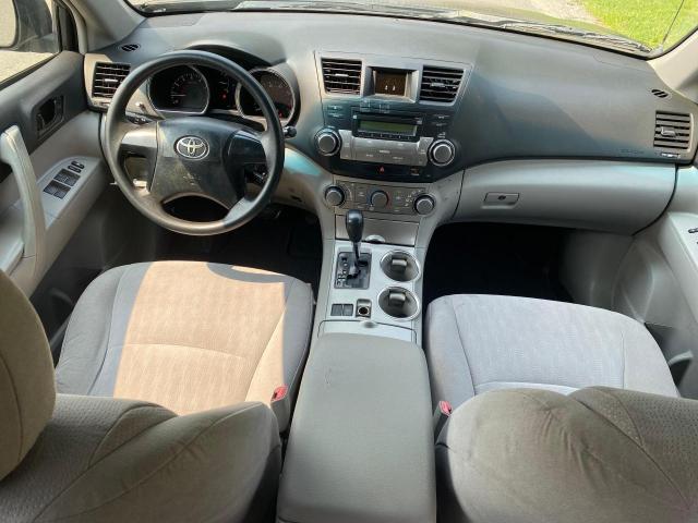 5TDZK3EH1CS059965 - 2012 TOYOTA HIGHLANDER BASE Gris photo 9