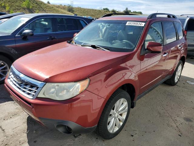 JF2SHBDC3BH782625 - 2011 SUBARU FORESTER 2.5X PREMIUM BURGUNDY photo 1