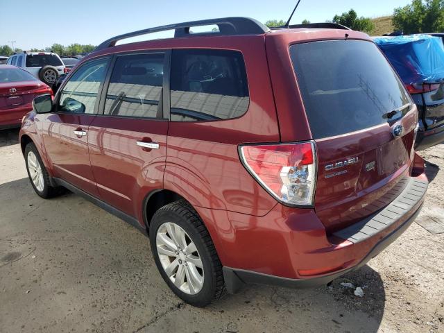 JF2SHBDC3BH782625 - 2011 SUBARU FORESTER 2.5X PREMIUM BURGUNDY photo 2