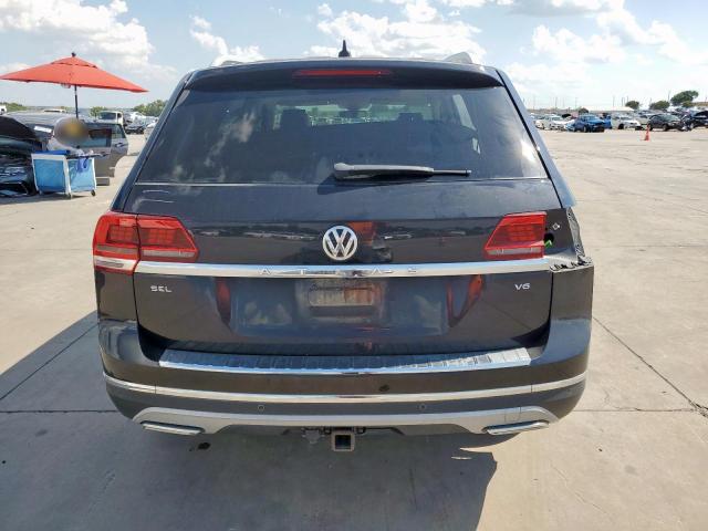 1V2ER2CA7KC512902 - 2019 VOLKSWAGEN ATLAS SEL Noir photo 6