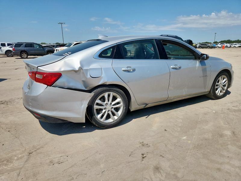 1G1ZE5ST2HF173470 - 2017 CHEVROLET MALIBU LT SILVER photo 3