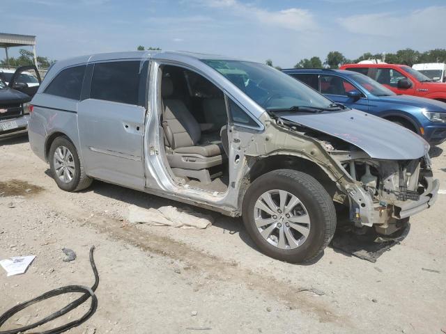 5FNRL5H60EB087427 - 2014 HONDA ODYSSEY EXL SILVER photo 4
