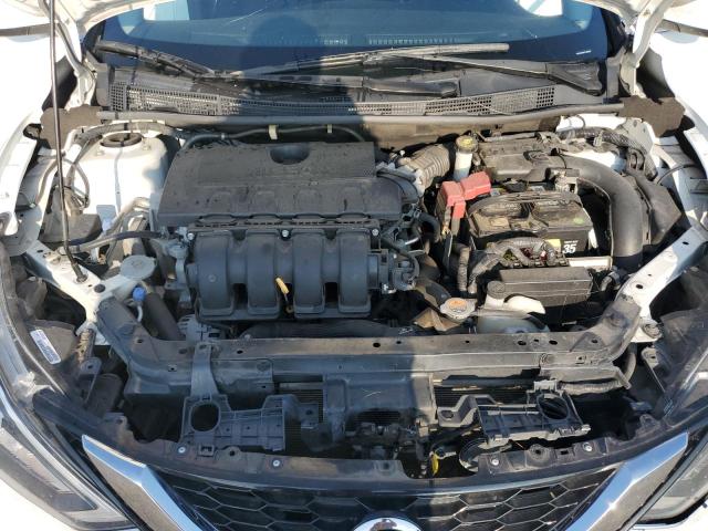 3N1AB7AP8KY319824 - 2019 NISSAN SENTRA S WHITE photo 11