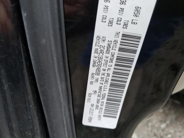 2C4RC1BG4ER248599 - 2014 CHRYSLER TOWN & COU TOURING 黑色 照片 13