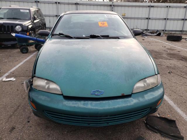 1G1JC1249X7170773 - 1999 CHEVROLET CAVALIER BASE GREEN photo 5