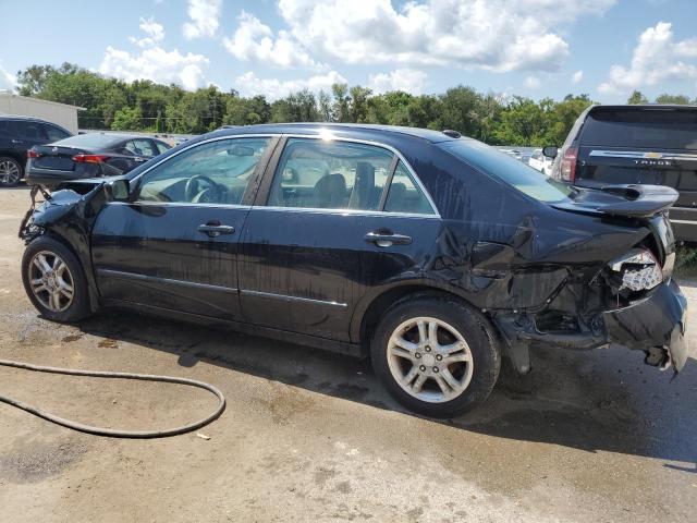 1HGCM56827A103535 - 2007 HONDA ACCORD EX BLACK photo 2